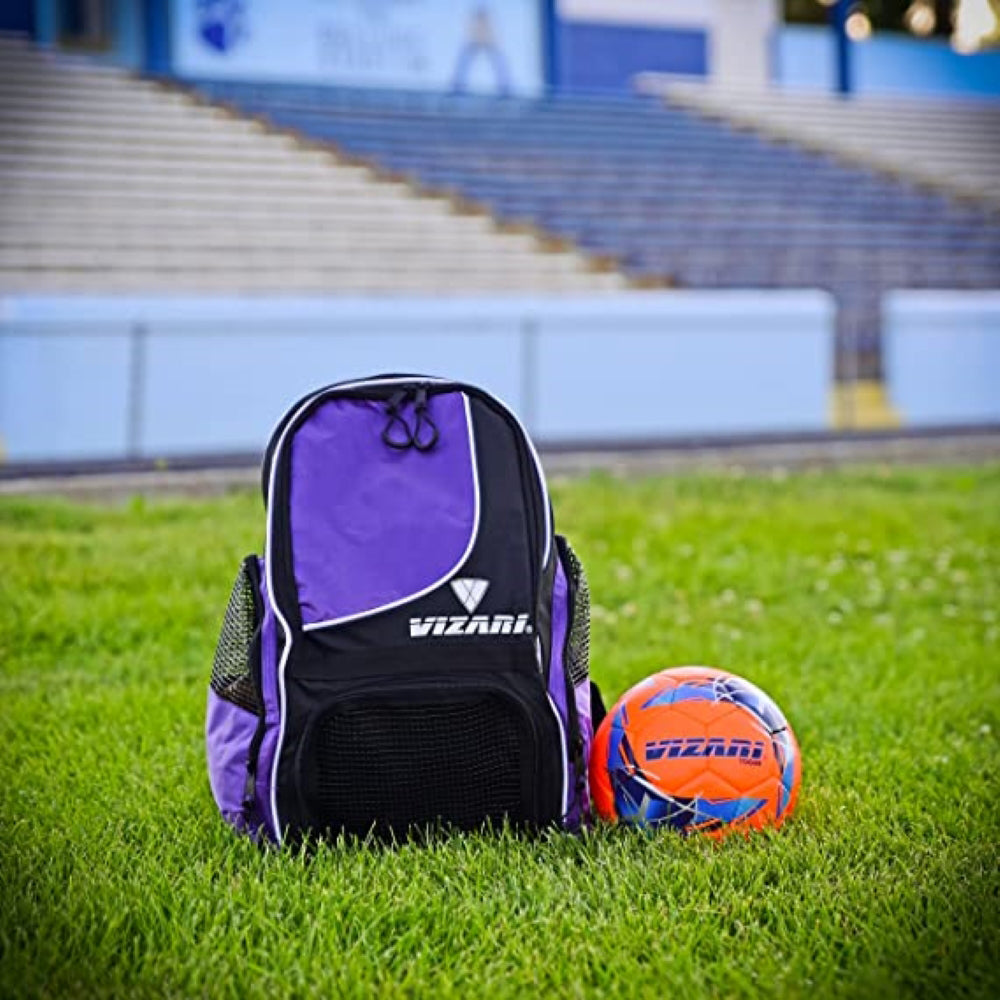 Tocar Premium Hand Stitched Soccer Ball - Rose Red