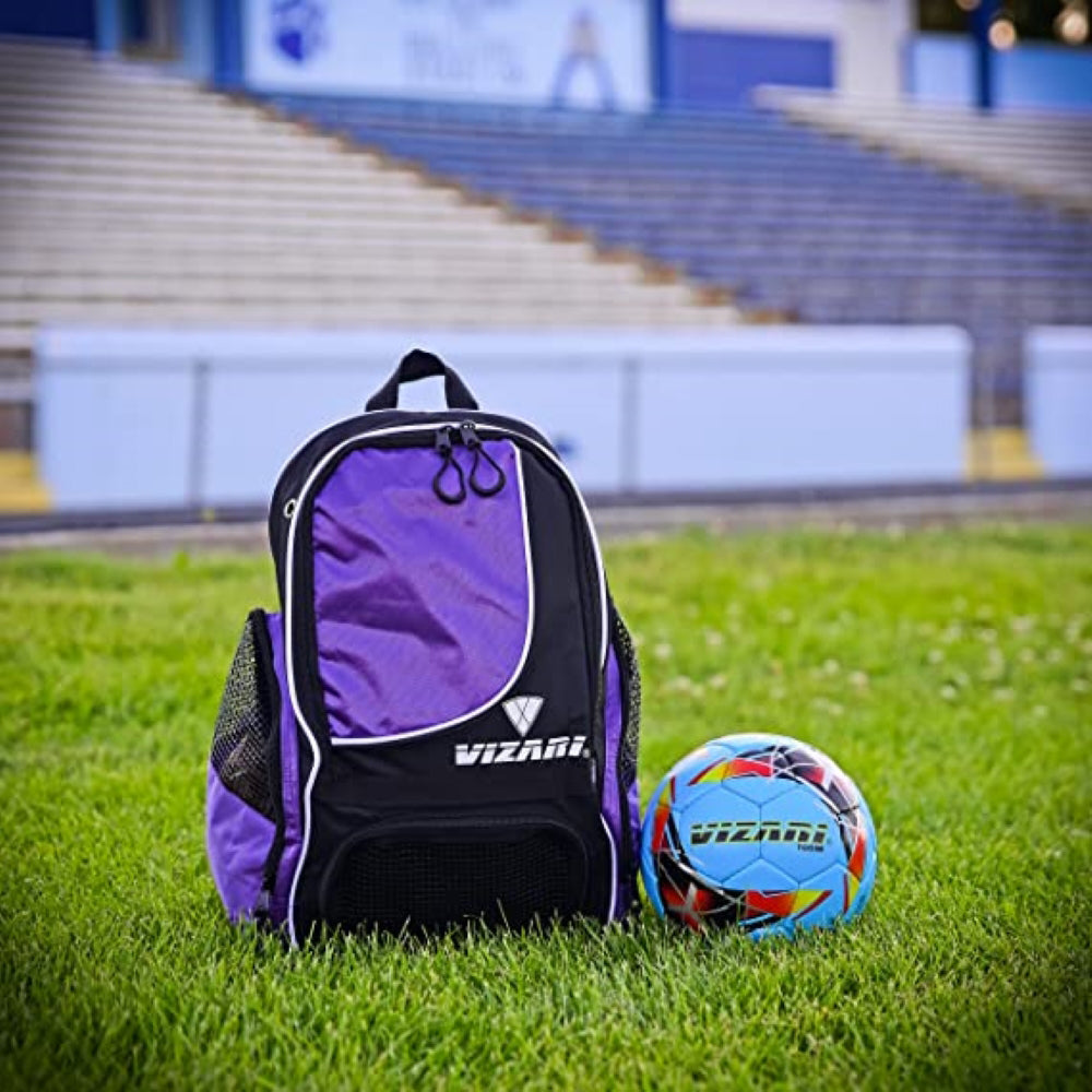 Tocar Premium Hand Stitched Soccer Ball - Zima Blue