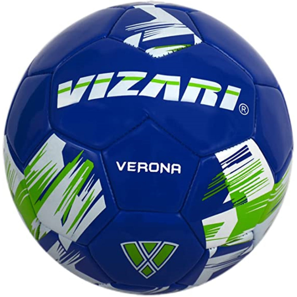 Verona Soccer Ball-Blue/White/Green