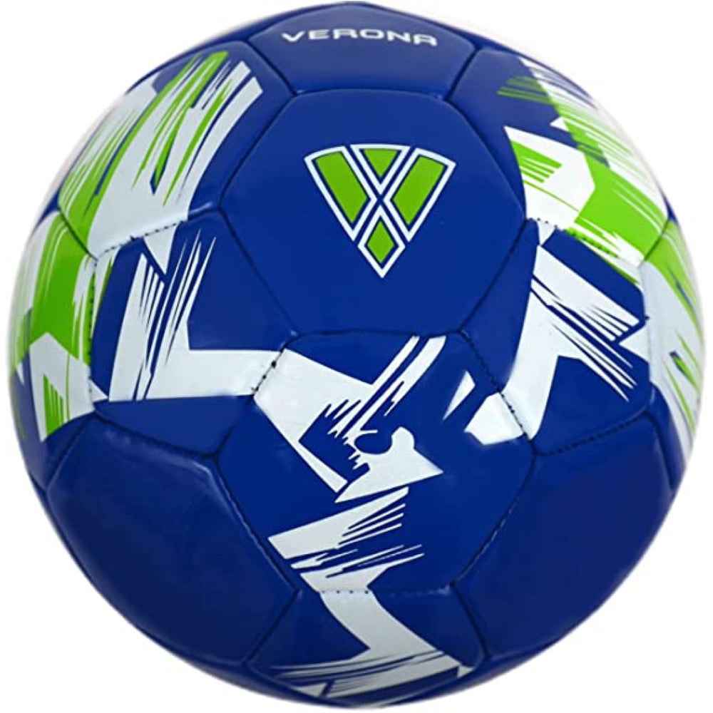 Verona Soccer Ball-Blue/White/Green