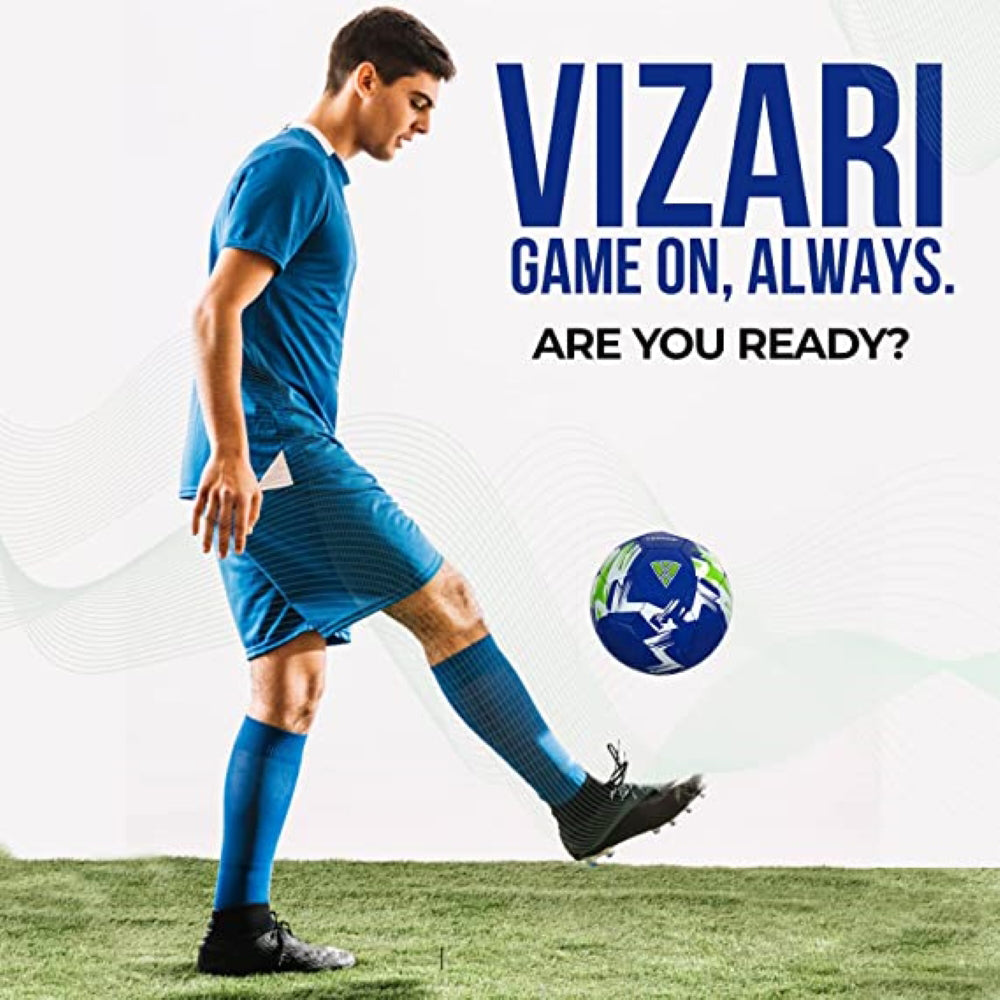 Verona Soccer Ball-Blue/White/Green