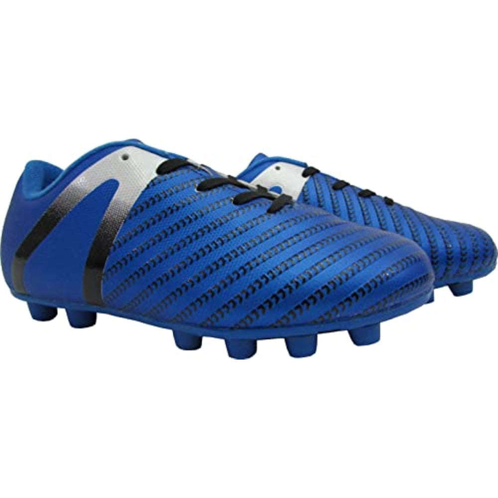 Impact Firm Ground Soccer Shoes -Blue/Silver