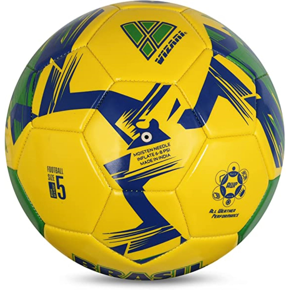 National Team Soccer Balls-Brazil Yellow