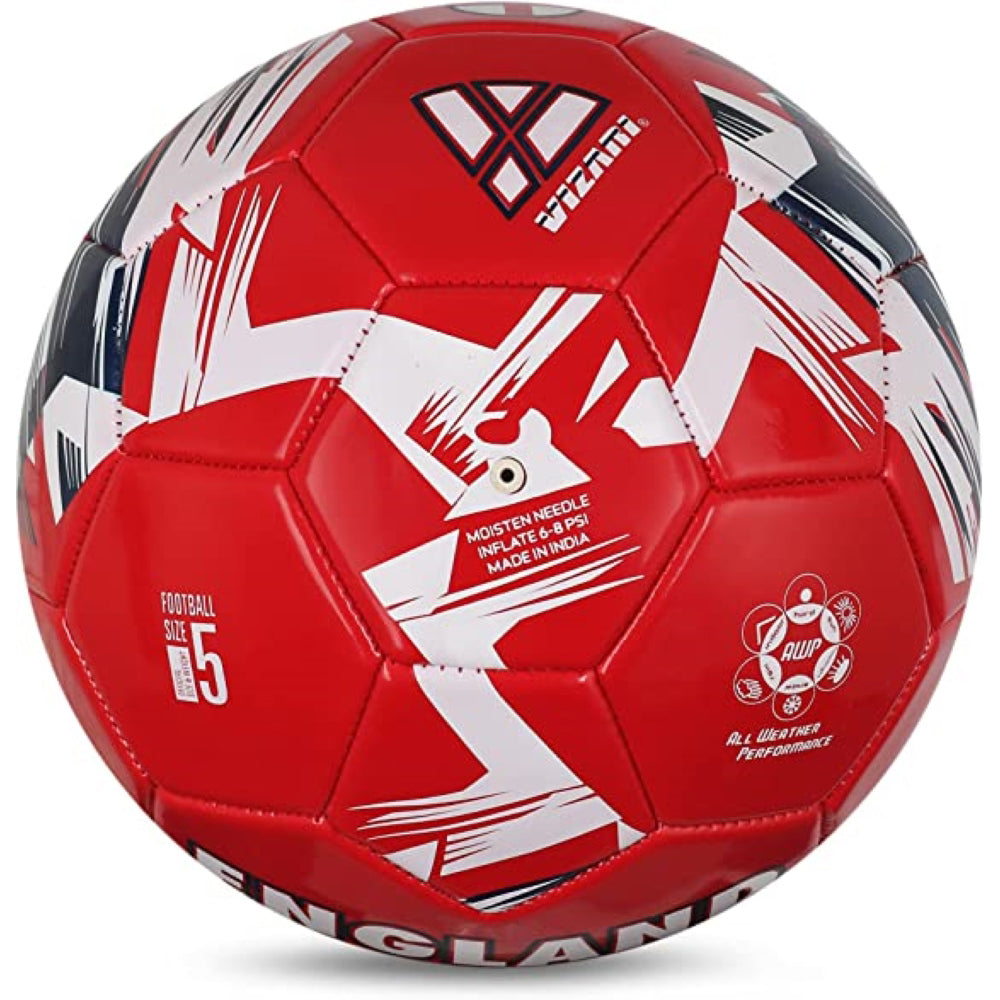 National Team Soccer Balls-England Red