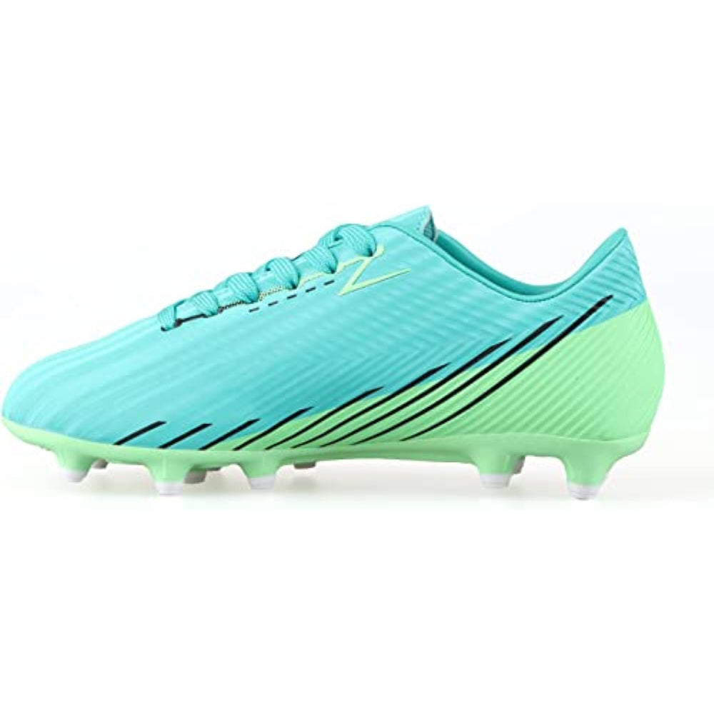 Tesoro Junior Firm Ground Soccer Cleats - Aqua/Mint