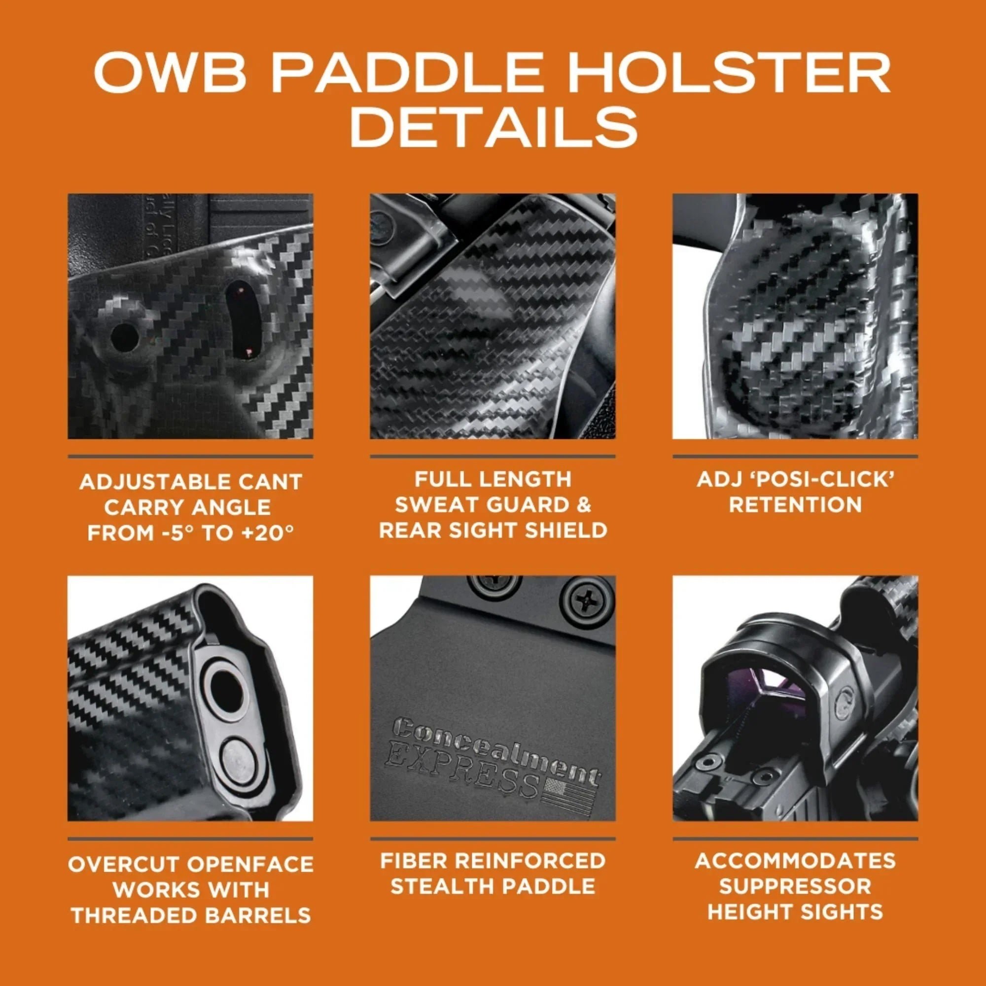 Taurus TH9 Paddle Holster