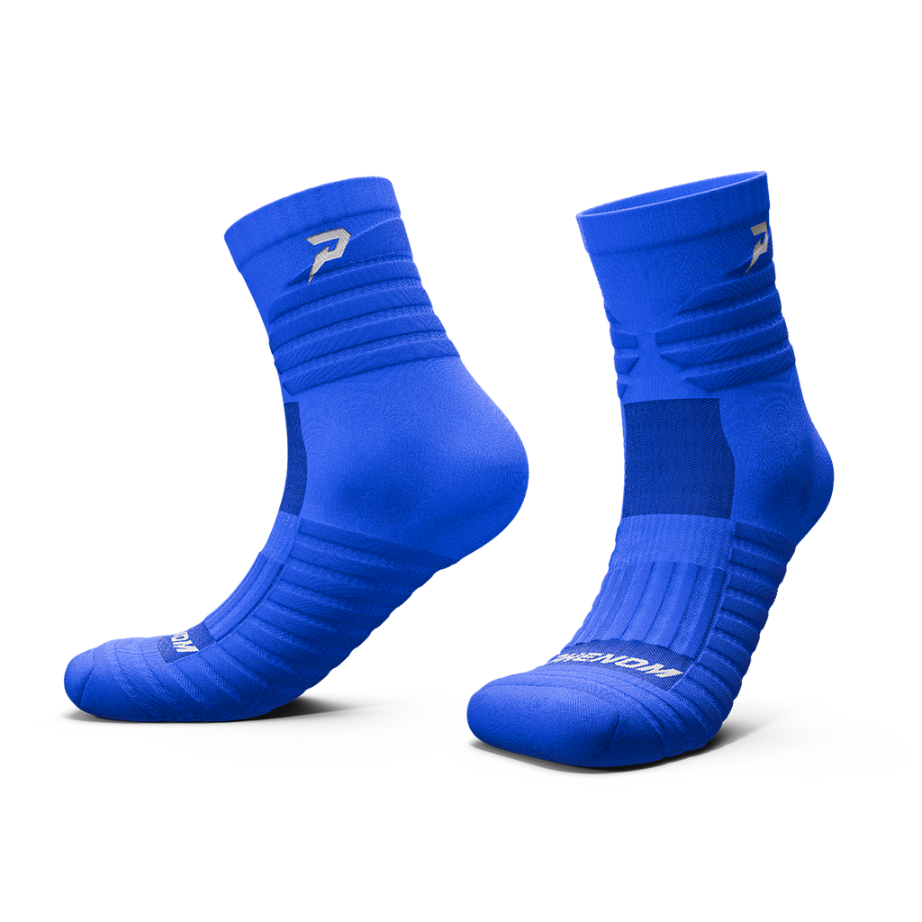 Phenom Elite 'Quantum Knit' Padded Quarter Socks - Team Colors