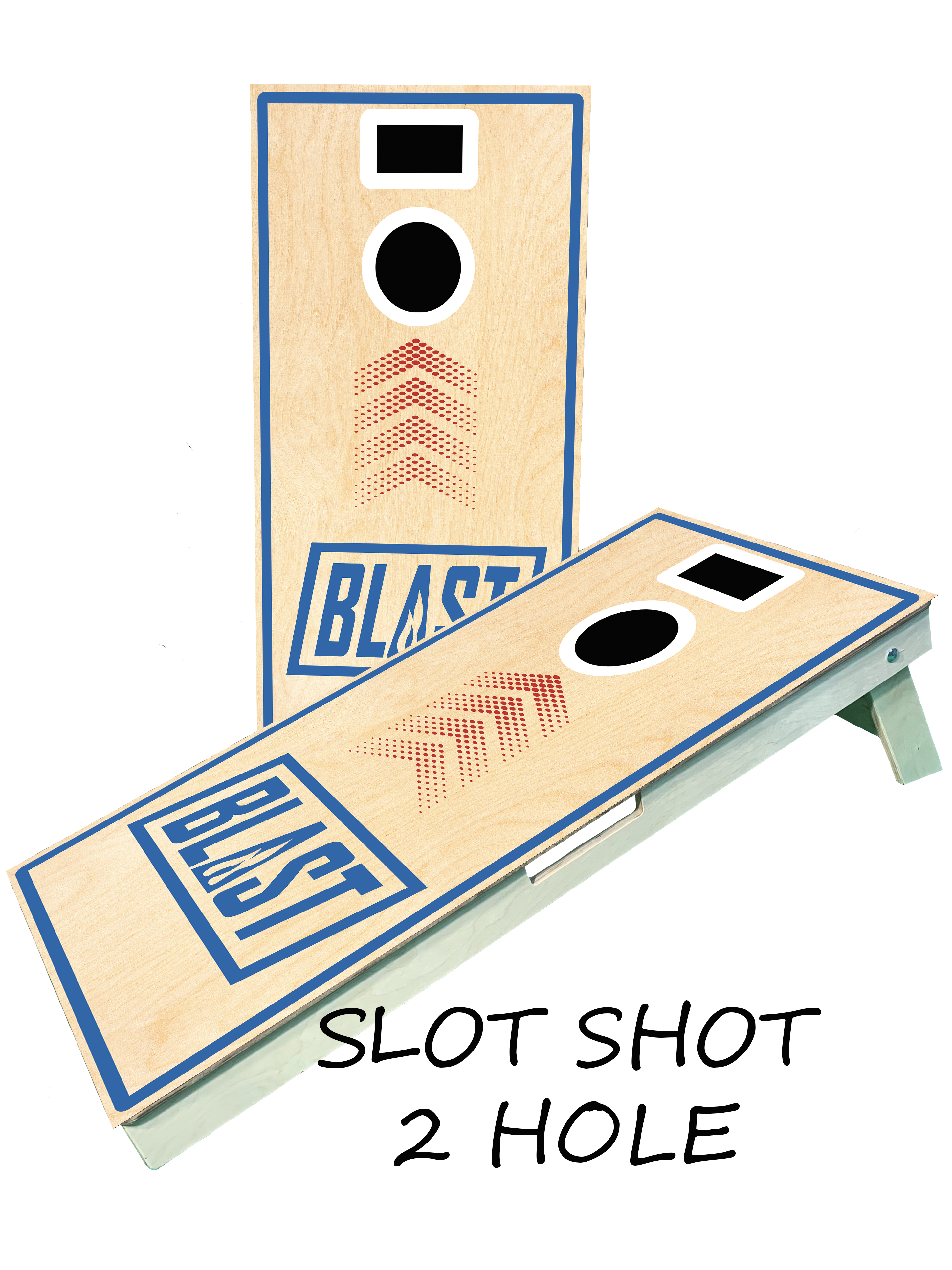 Blast Cornhole SLOT SHOT Boards - 5x the fun!!!