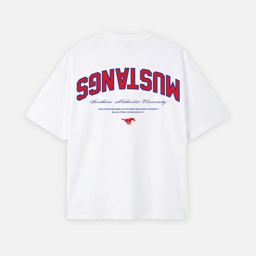 SMU Mustangs Essentials Oversized Tee