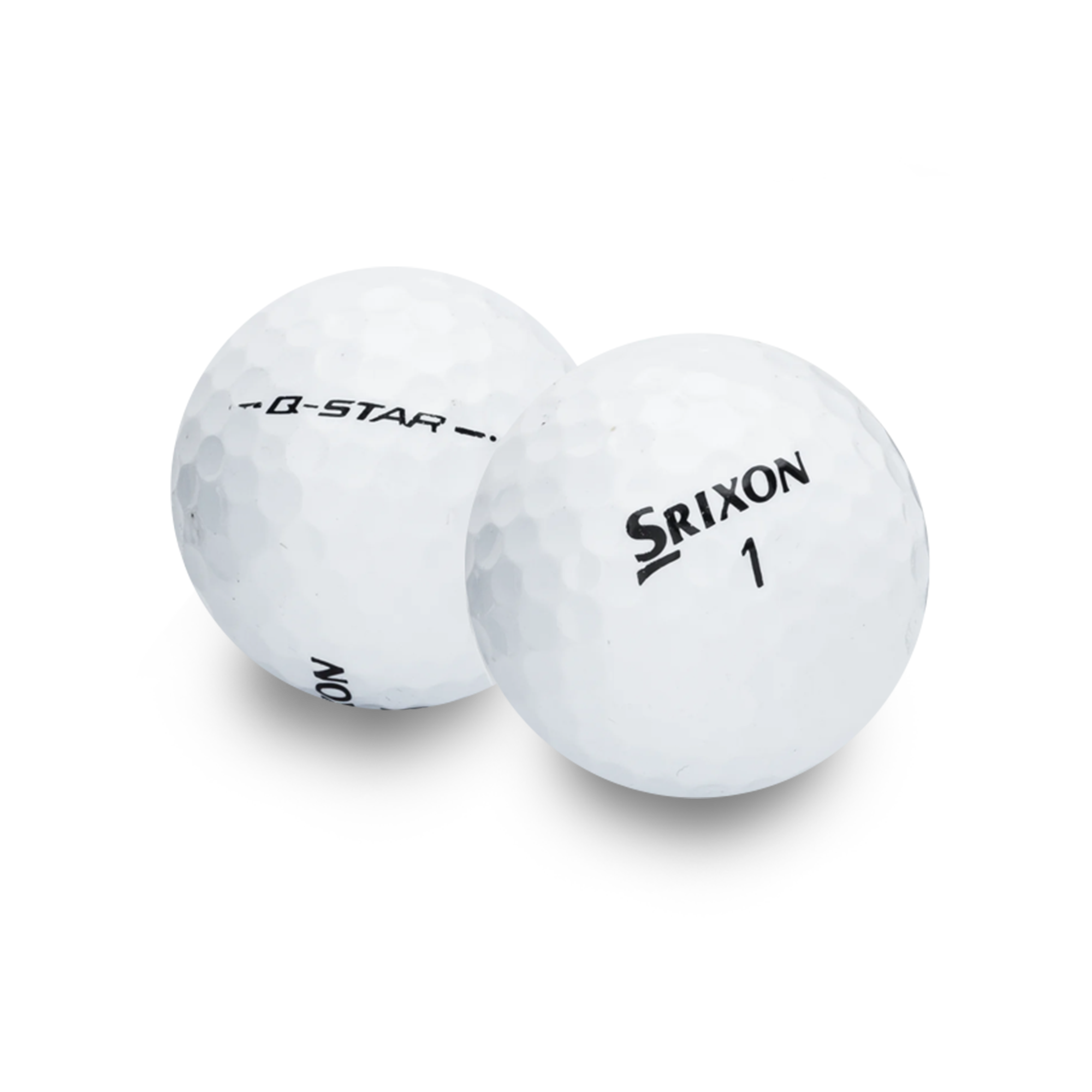 Used Srixon Q-Star/Q-Star Tour Golf Balls - 1 Dozen