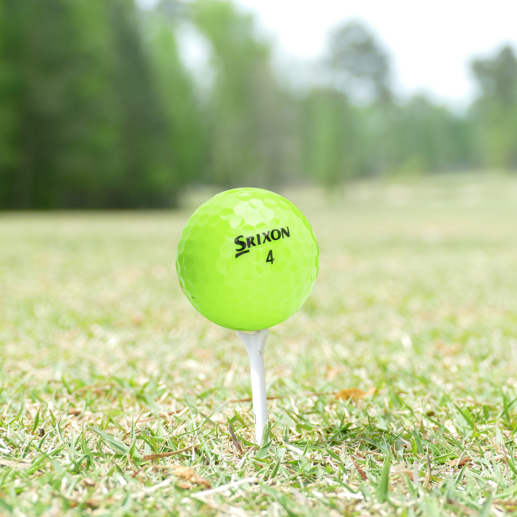 Used Srixon Color Mix Golf Balls - 1 Dozen