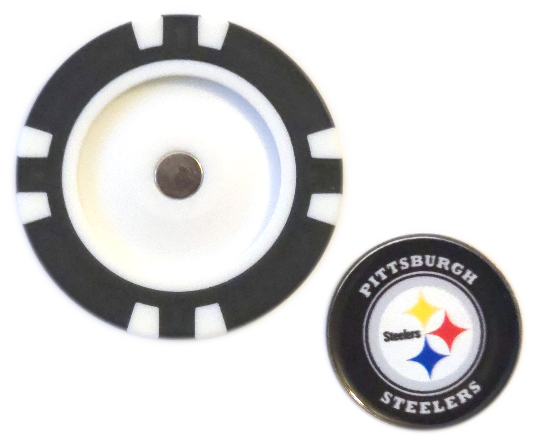 Officially Licensed Pittsburgh Steelers Poker Chip Ball Marker