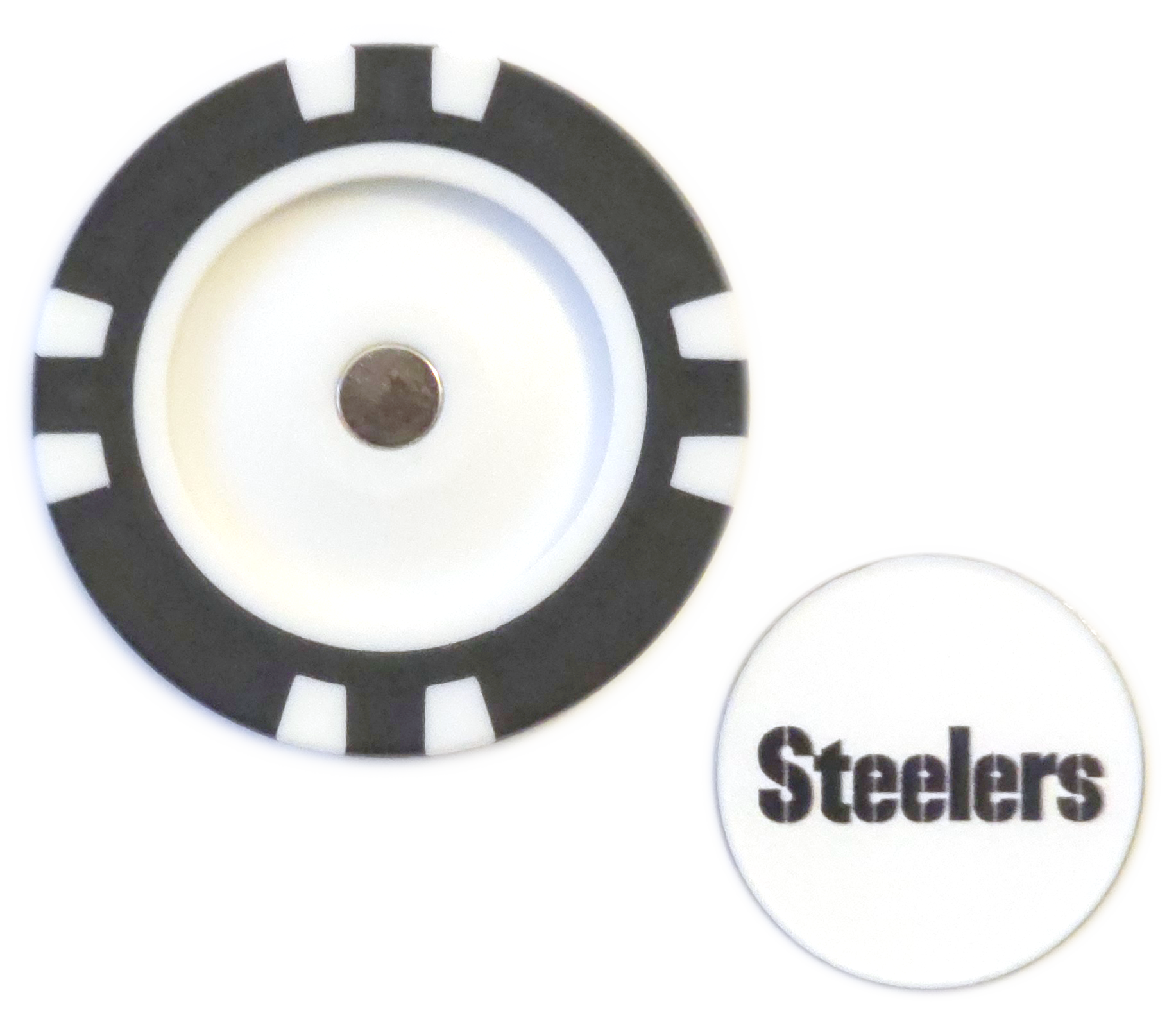 Officially Licensed Pittsburgh Steelers Poker Chip Ball Marker