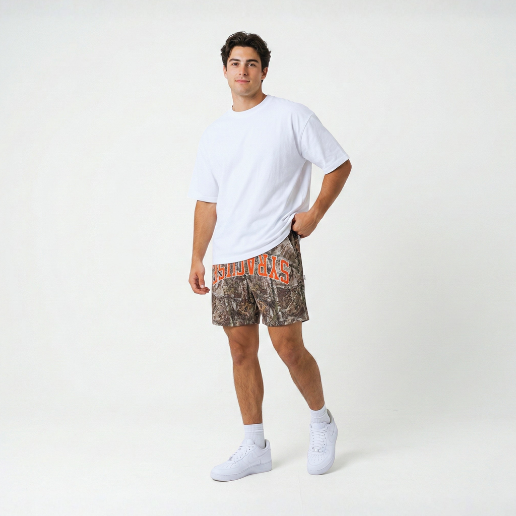 Syracuse Camo Mesh Shorts