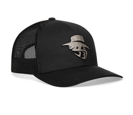 JBR Silver Logo Trucker Hat  |  Bandit Snapback