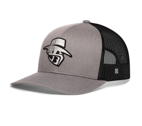 JBR Silver Logo Trucker Hat  |  Bandit Snapback