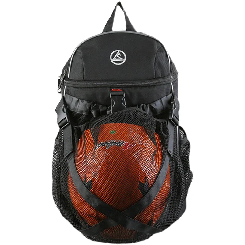 20-25L Portable Basketball Backpack with Kettle Pocket