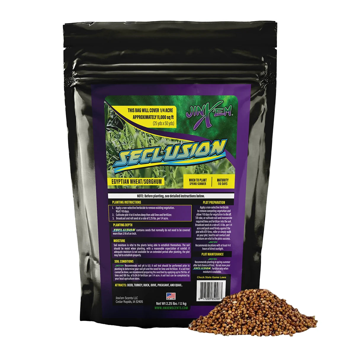 Seclusion - Sorghum Sudangrass