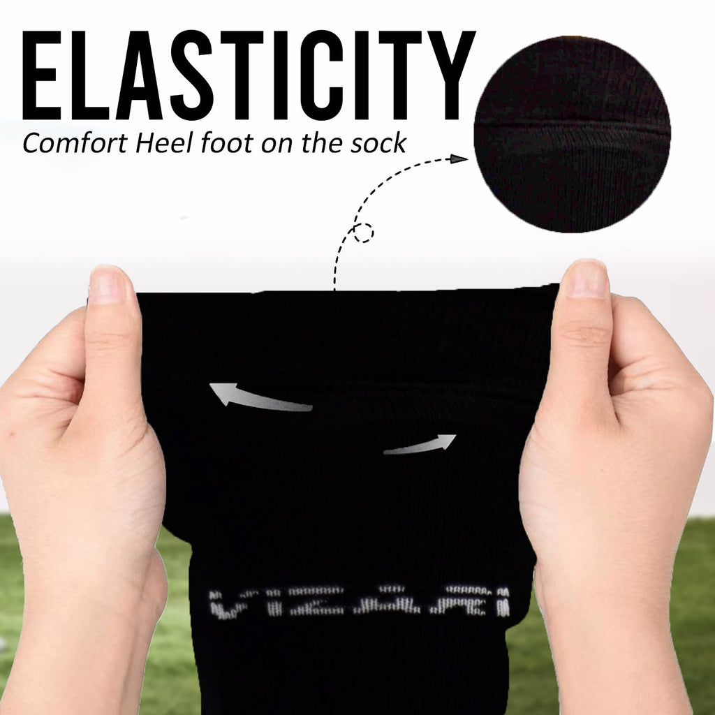 Shin-guard w/ Sock-Black