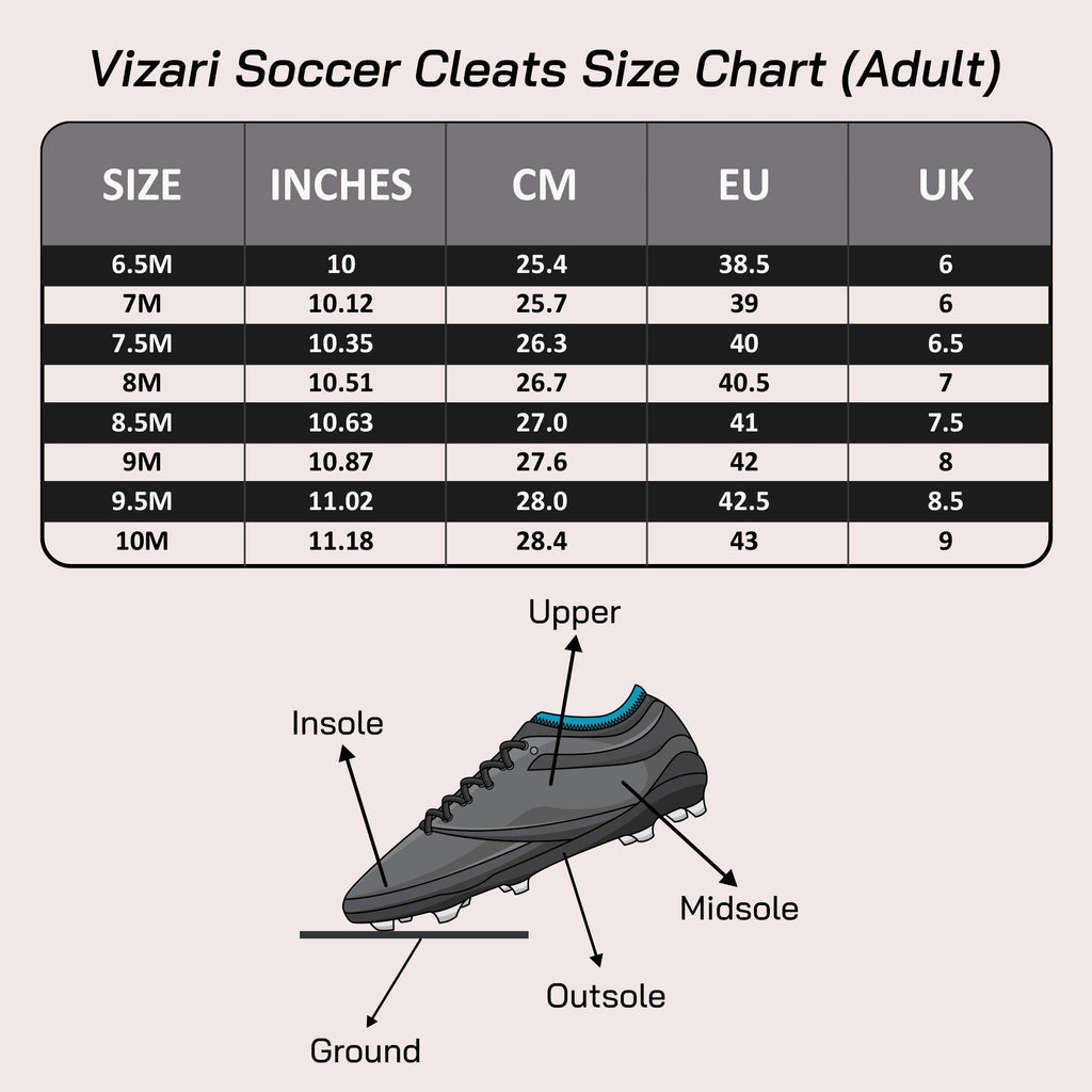 Valencia Firm Ground Soccer Cleats - Red/White