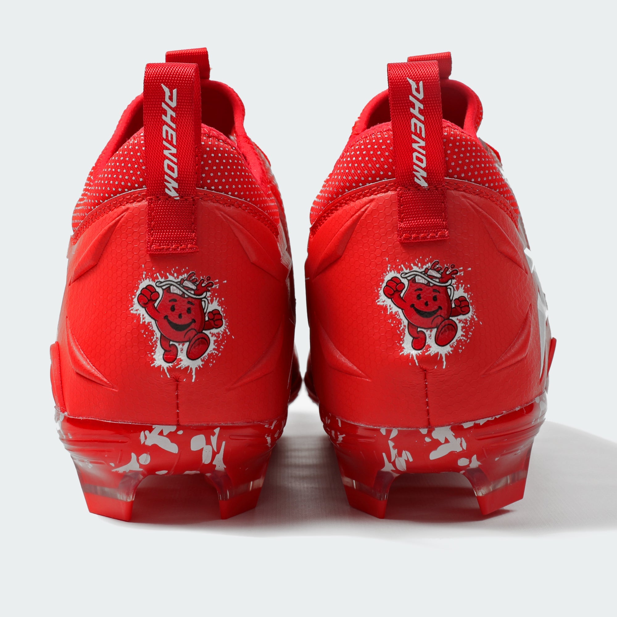 Kool-Aid 'Cherry' Football Cleats - Quantum Speed by Phenom Elite