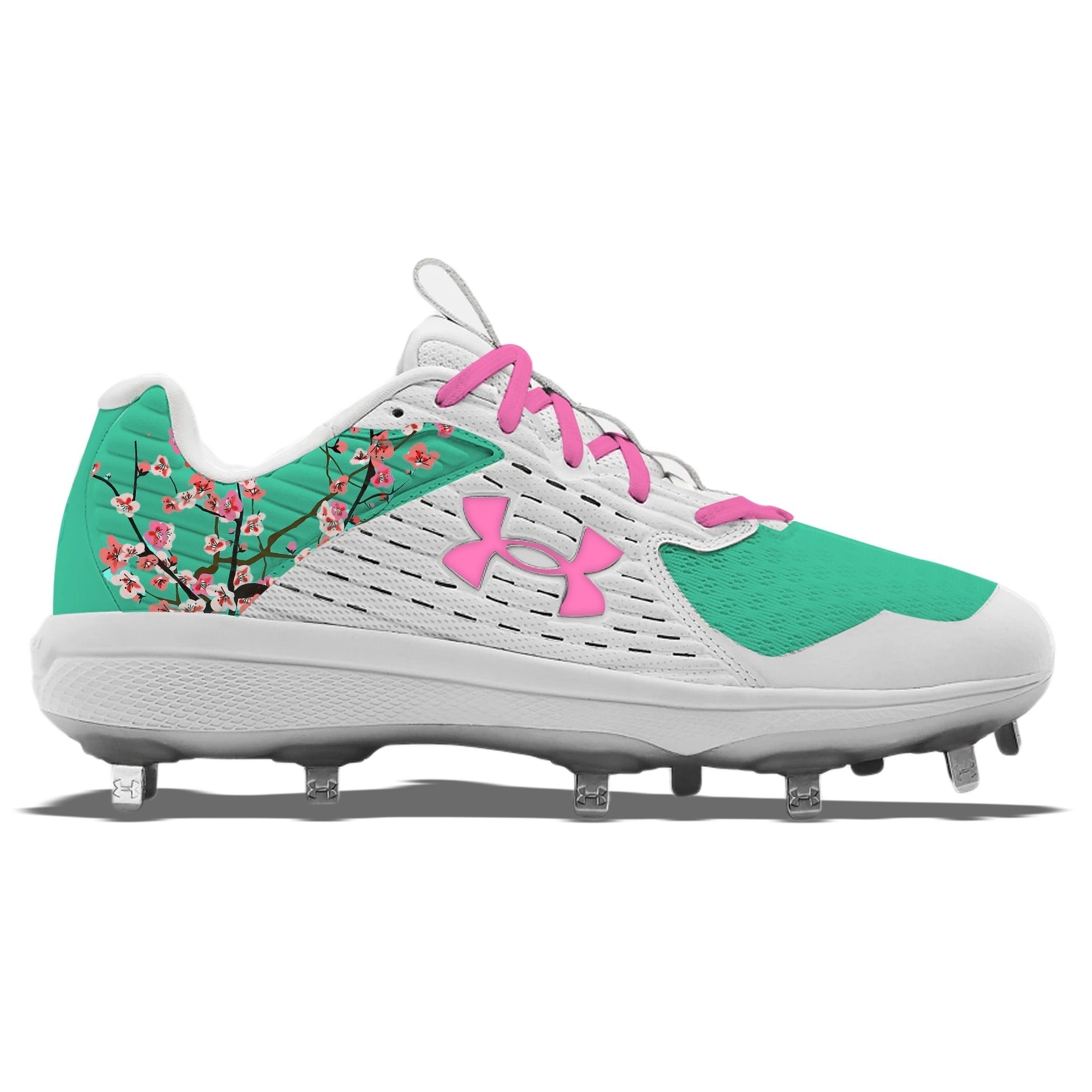 "Spring Blossom" Under Armour Yard Low MT Cleats