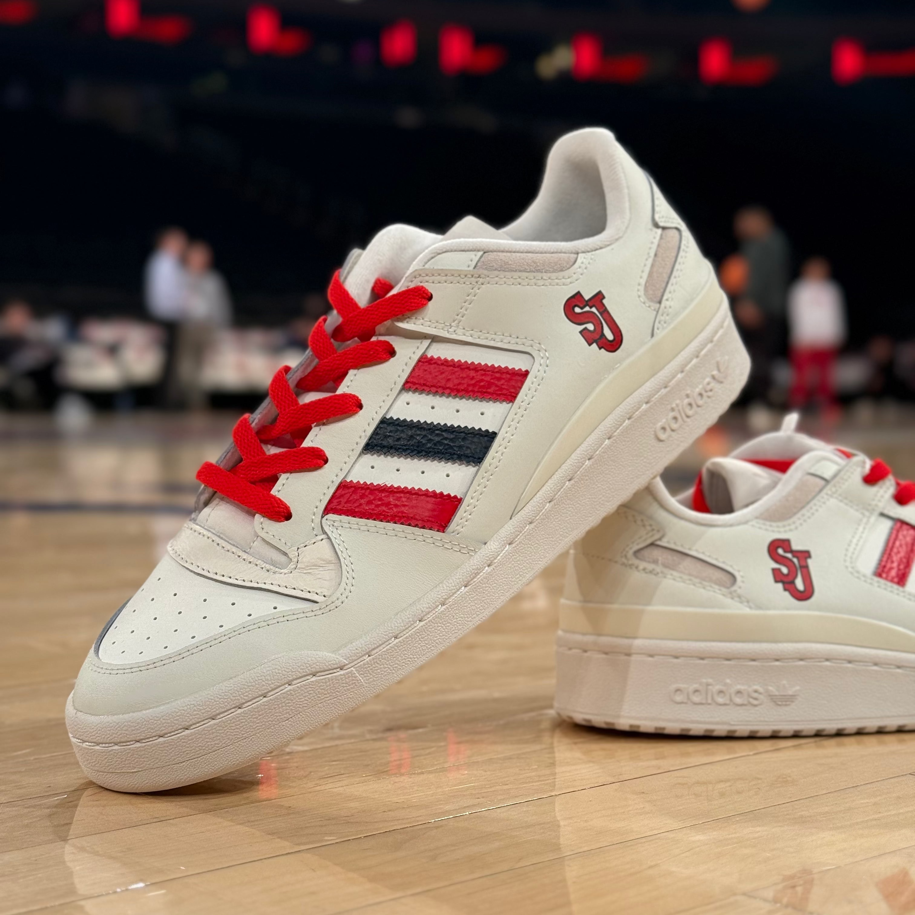 "St. John's" Adidas Forum Low Classic Shoes (Edition 1)