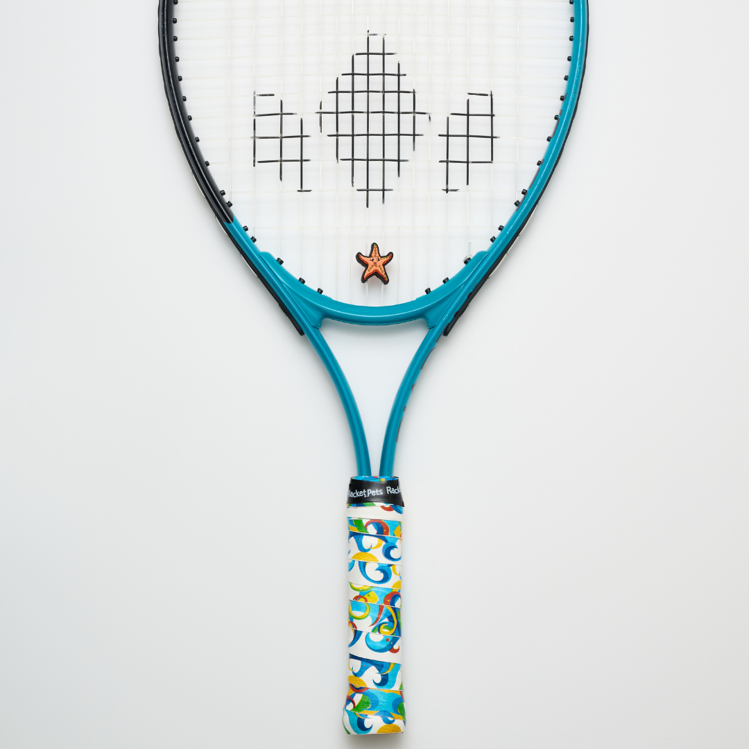 Overgrip Tape for Tennis Racquet - Sea Life - Blue (pack of 2)