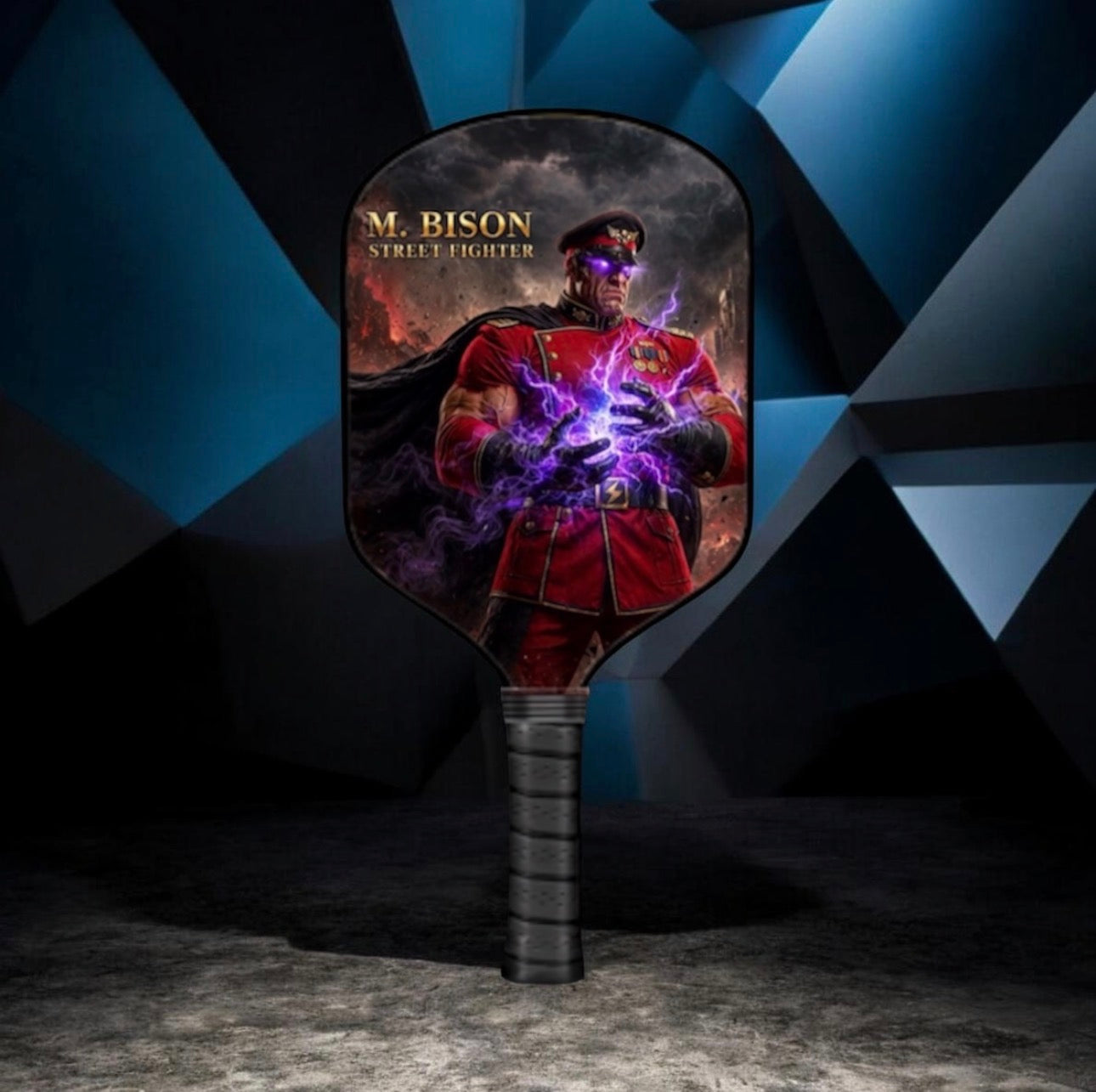 Street Fighter - M. Bison - Pickleball Paddle