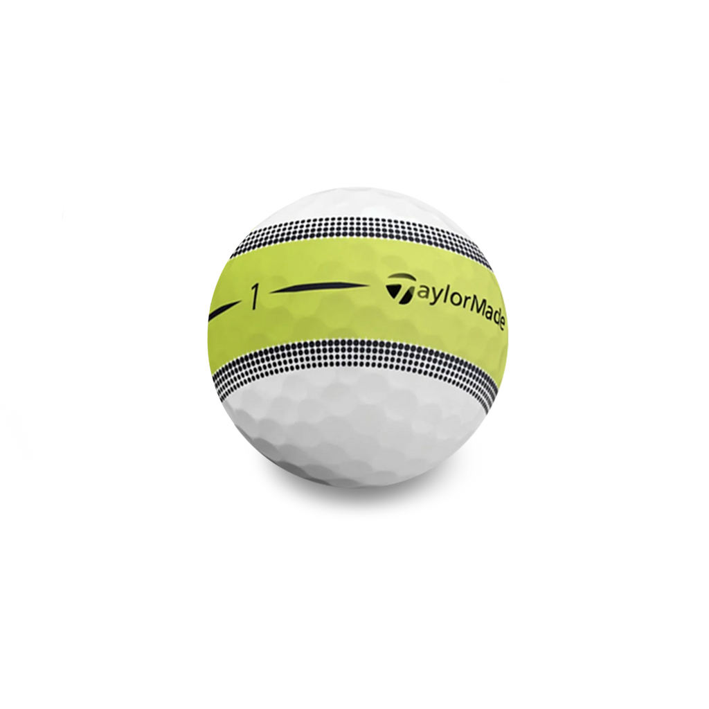 Used Taylormade Tour Response Stripe Golf Balls - 1 Dozen