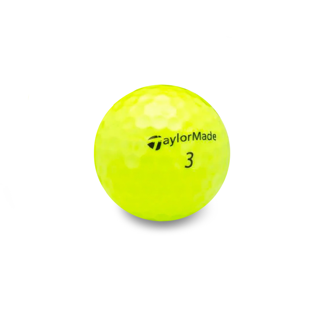 Used TaylorMade TP5 Yellow Golf Balls - 1 Dozen