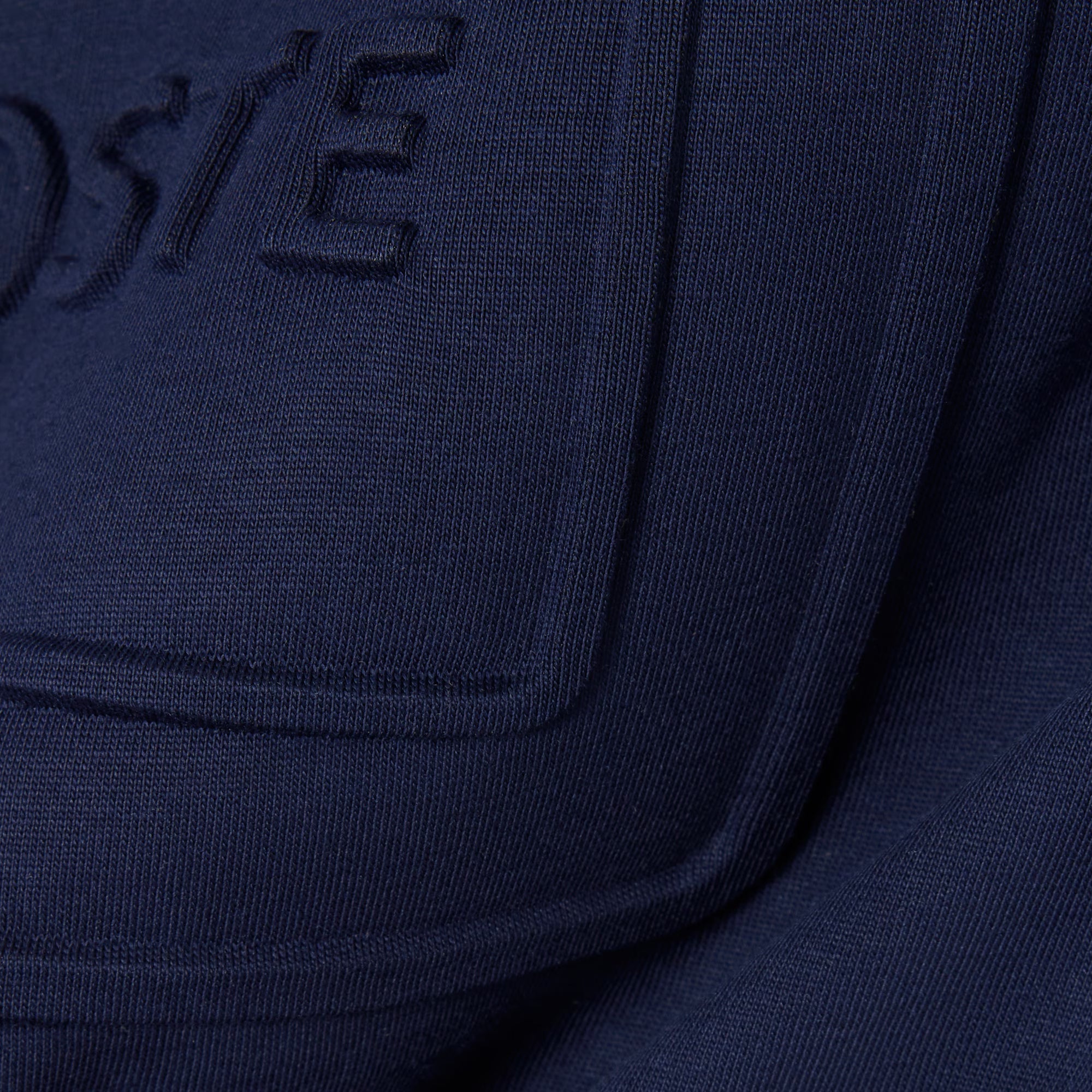 Lacoste Embroidered Cotton Tee - Navy