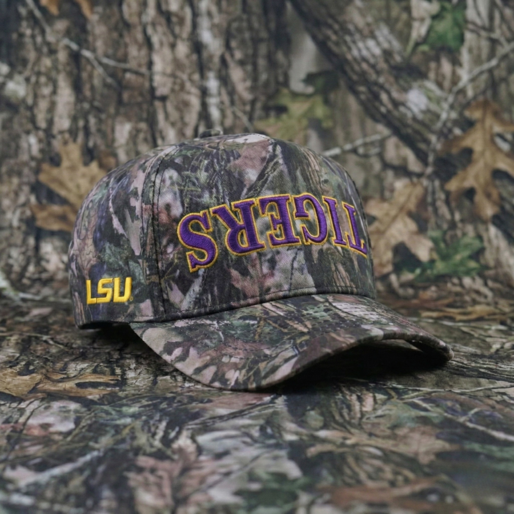 LSU Tigers Camo Hat