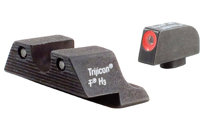 Trijicon HD Tritium Sight |  Fits Colt 1911 |  Orange Outline |  Novak Low Mount Dovetail Cut