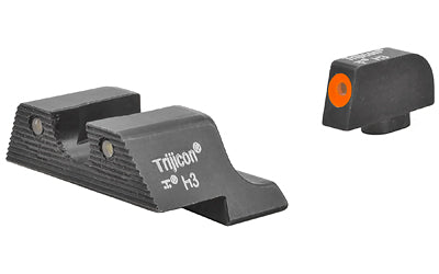 Trijicon HD XR Night Sight Set |  3 Dot Green Tritium With Yellow Front Outline |  Fits Glock 17/19/26/27/33/34