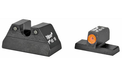 Trijicon HD Tritium Sight |  Fits Colt 1911 |  Orange Outline |  Novak Low Mount Dovetail Cut