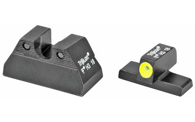 Trijicon HD Tritium Sight |  Fits Colt 1911 |  Orange Outline |  Novak Low Mount Dovetail Cut