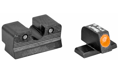 Trijicon HD Tritium Sight |  Fits Colt 1911 |  Orange Outline |  Novak Low Mount Dovetail Cut