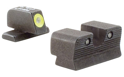 Trijicon HD Tritium Sight |  Fits Colt 1911 |  Orange Outline |  Novak Low Mount Dovetail Cut