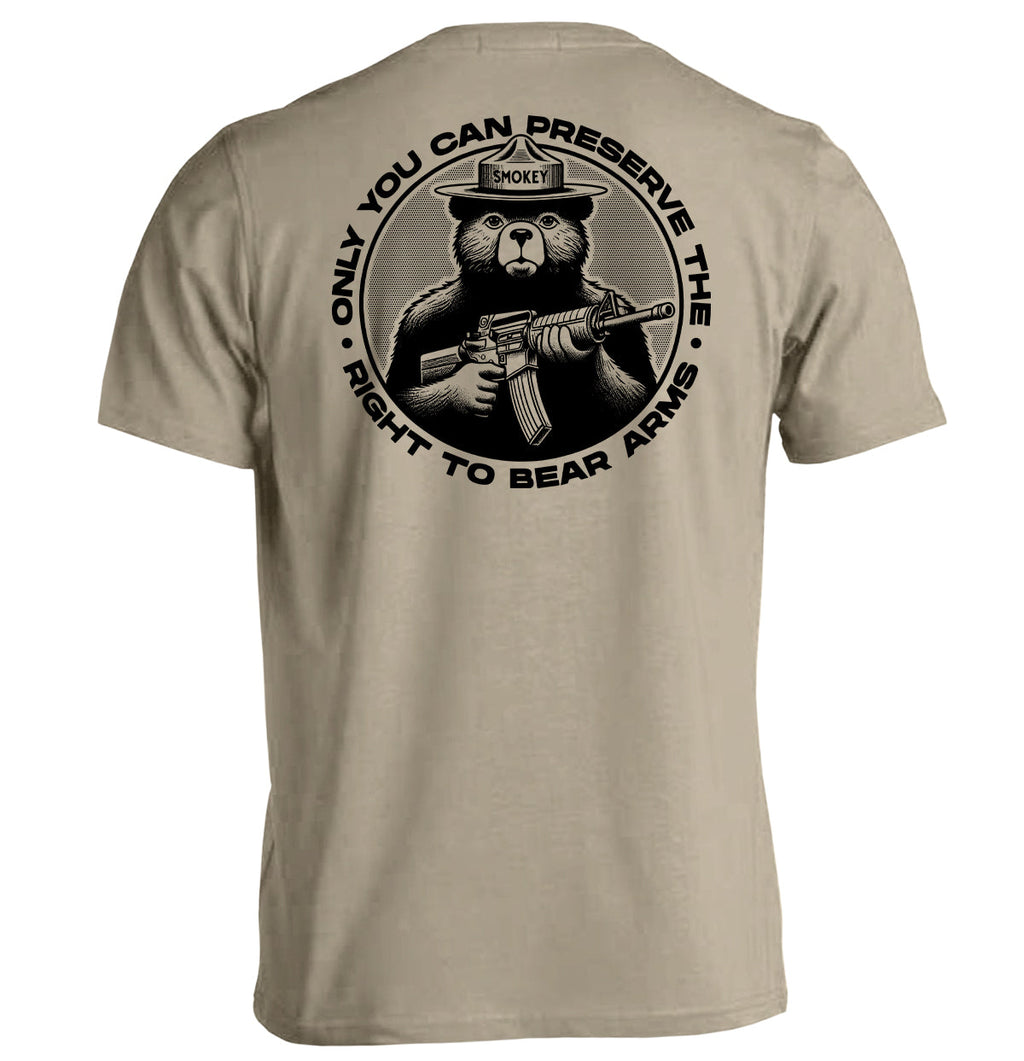 Only You Can Preserve the Right to Bear Arms (Circular Seal)
