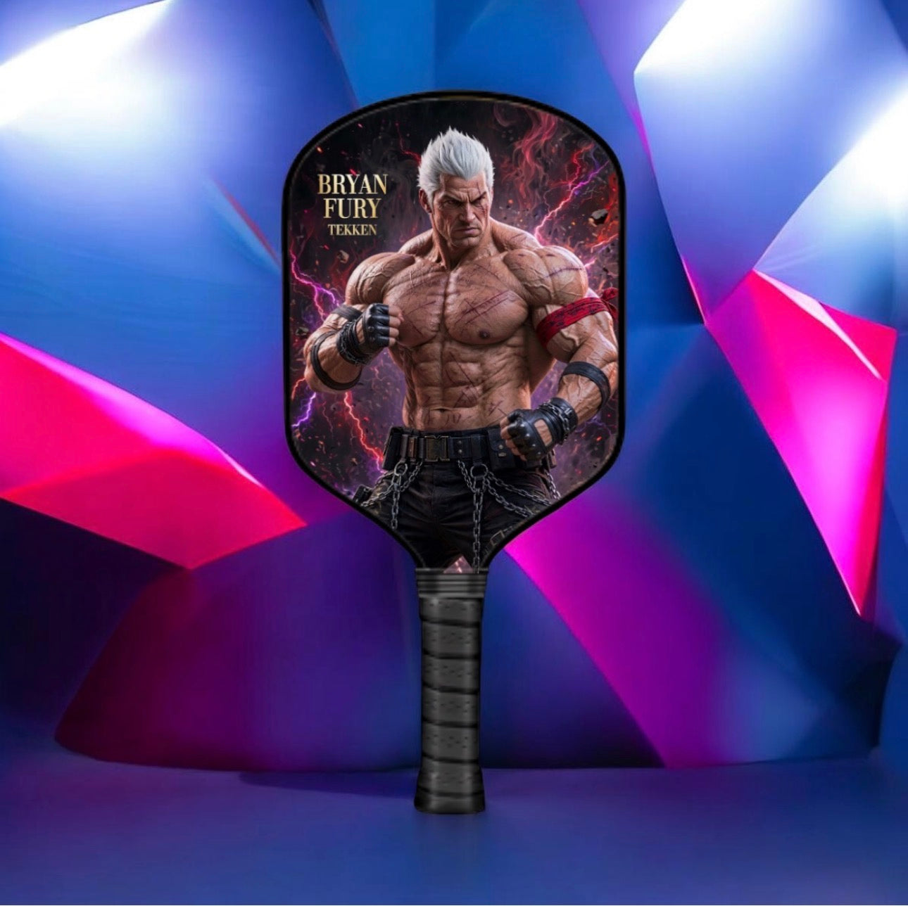 Tekken - Bryan Fury - Pickleball Paddle