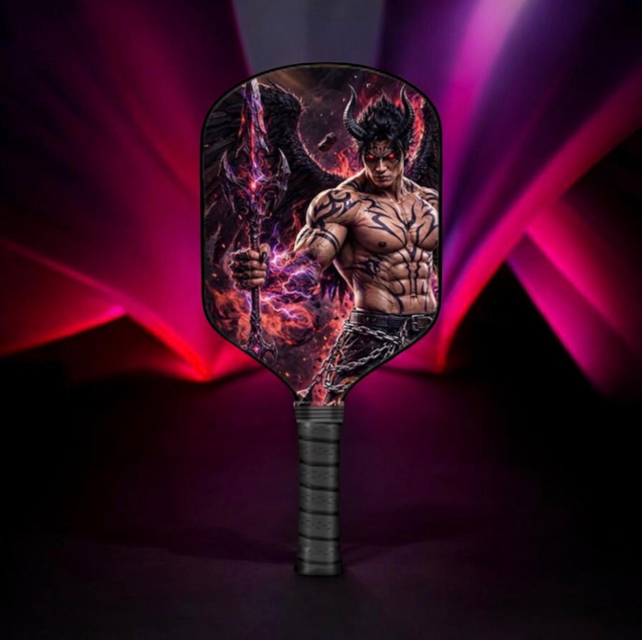 Tekken - Devil Jin Kazuya - Pickleball Paddle