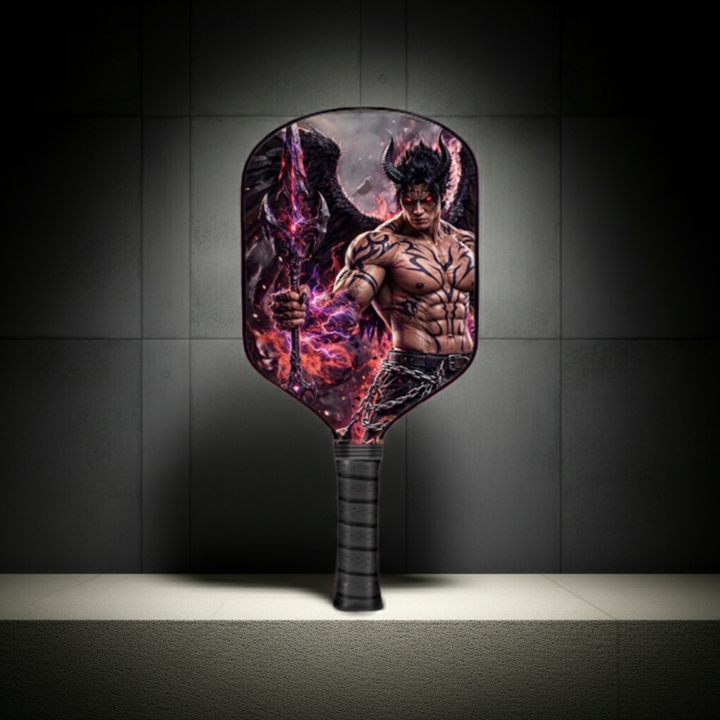 Tekken - Devil Jin Kazuya - Pickleball Paddle