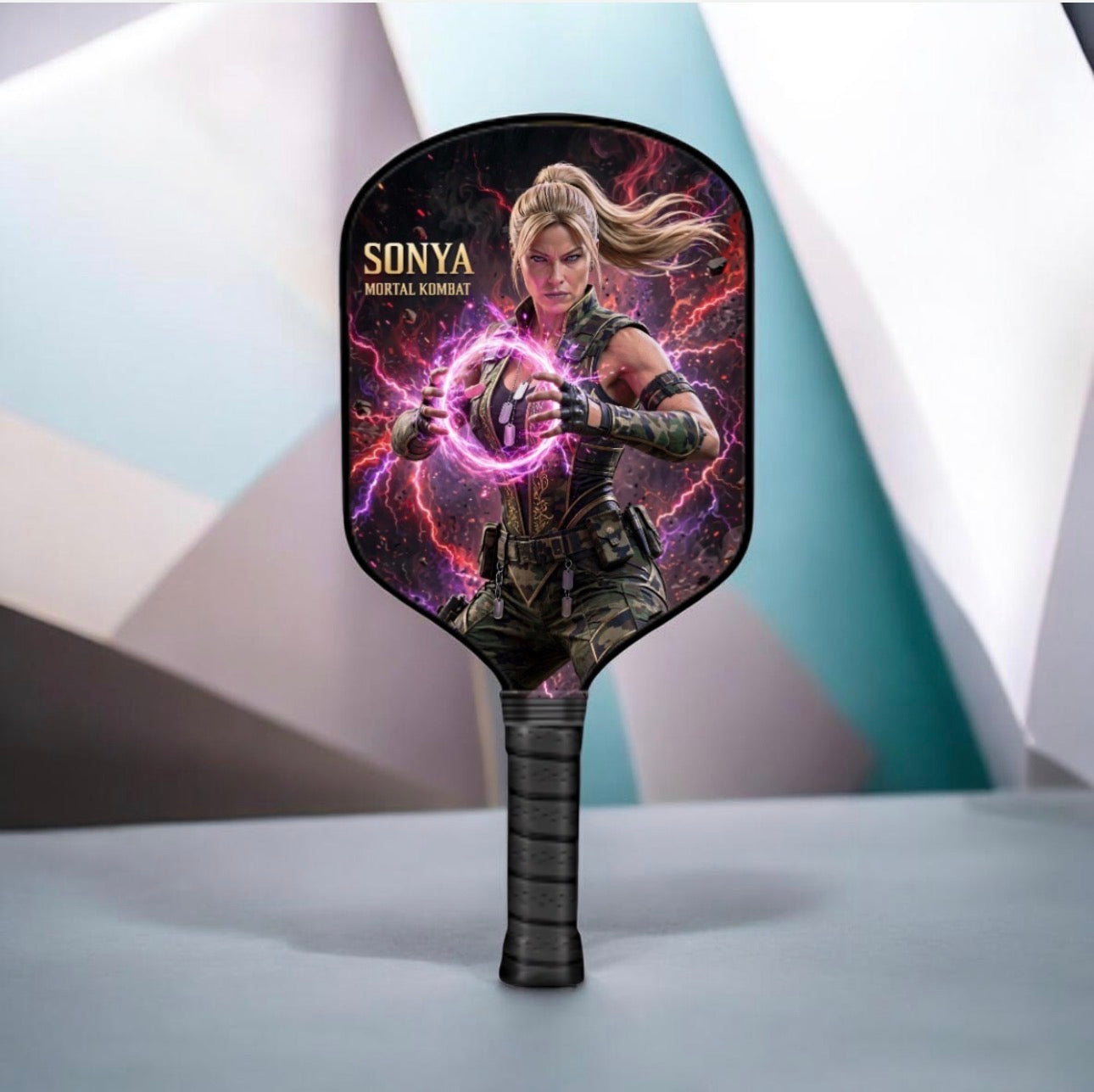 Tekken - Sonya Blade - Pickleball Paddle