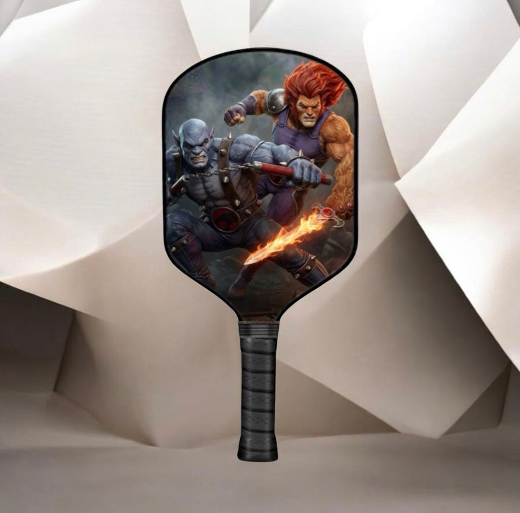 Thundercats - Lion-O & Panthro - Pickleball Paddle