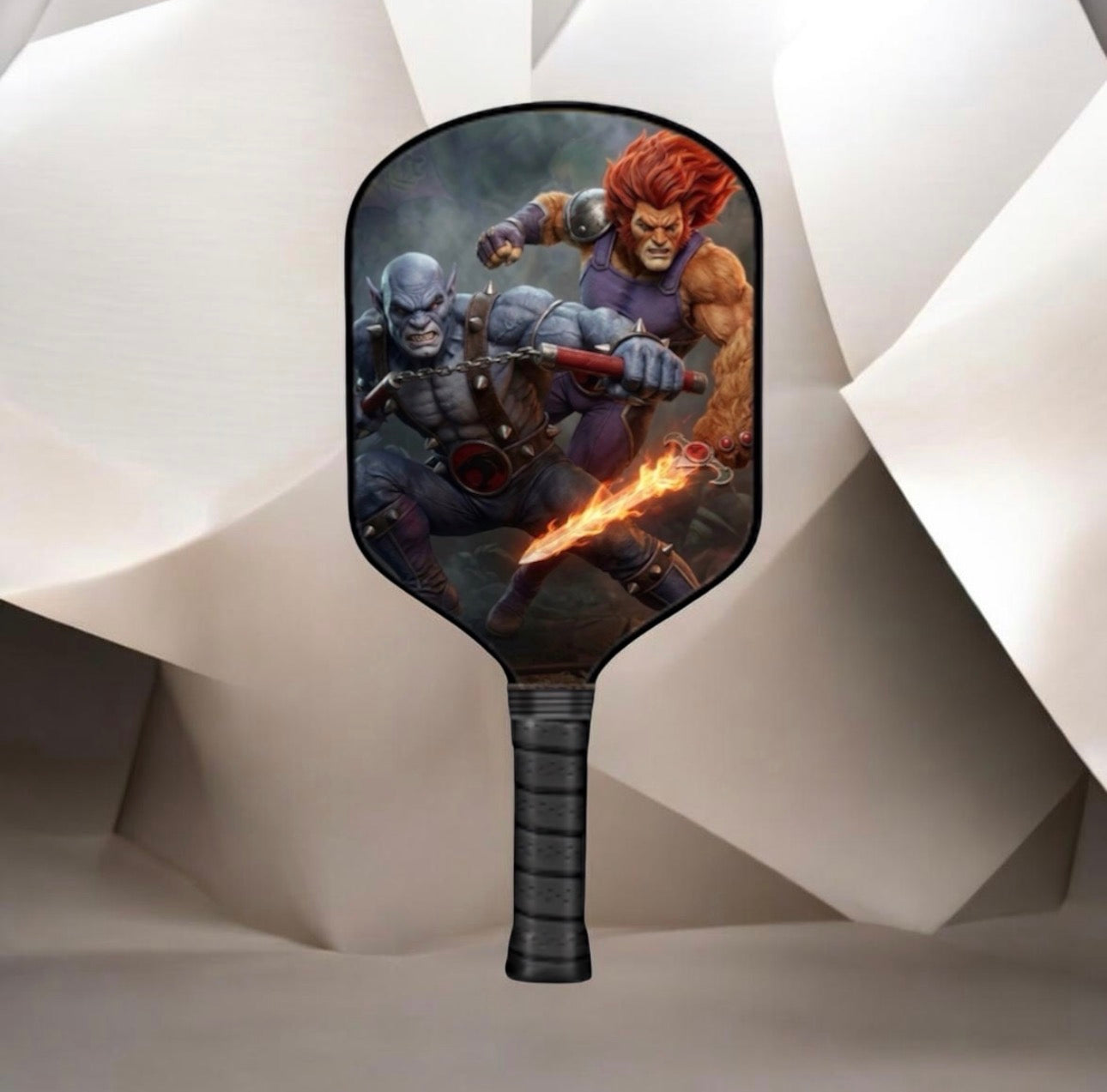 Thundercats - Lion-O & Panthro - Pickleball Paddle