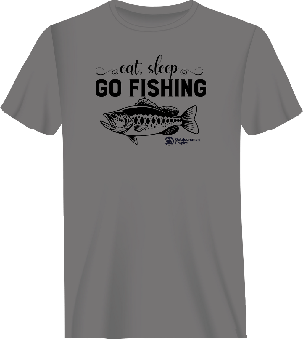 Eat Sleep Go Fishing Man T-Shirt