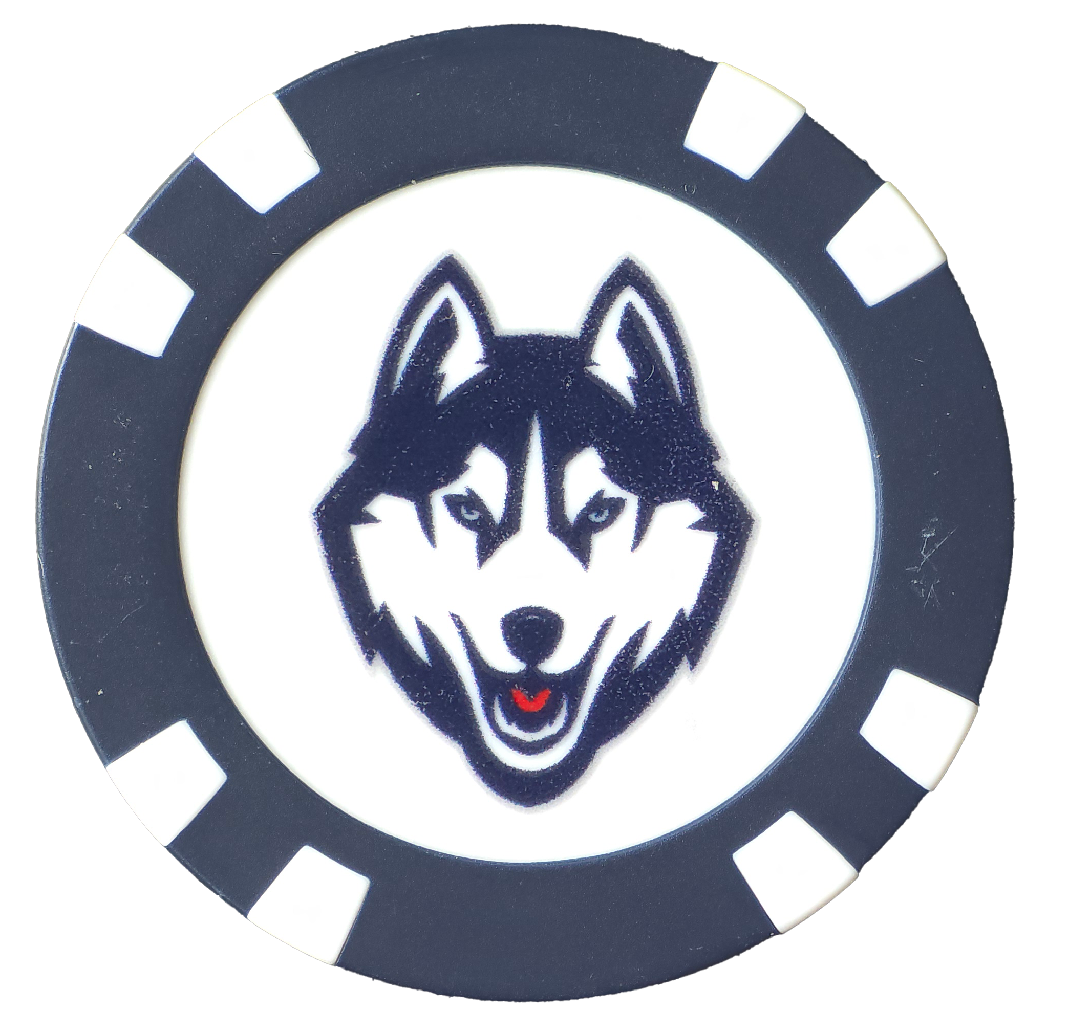 Officially Licensed UConn Huskies Poker Chip Ball Marker