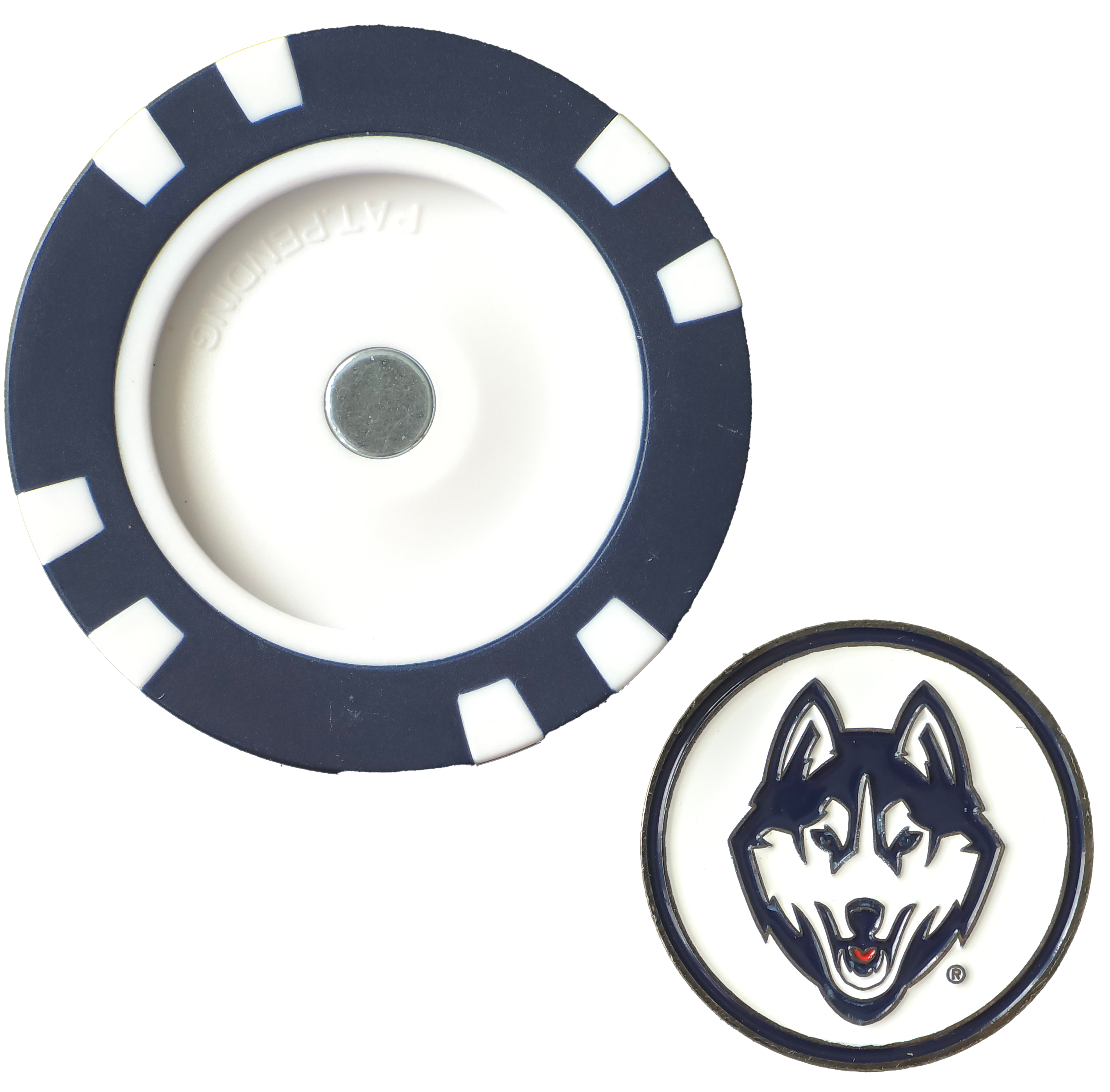 Officially Licensed UConn Huskies Poker Chip Ball Marker