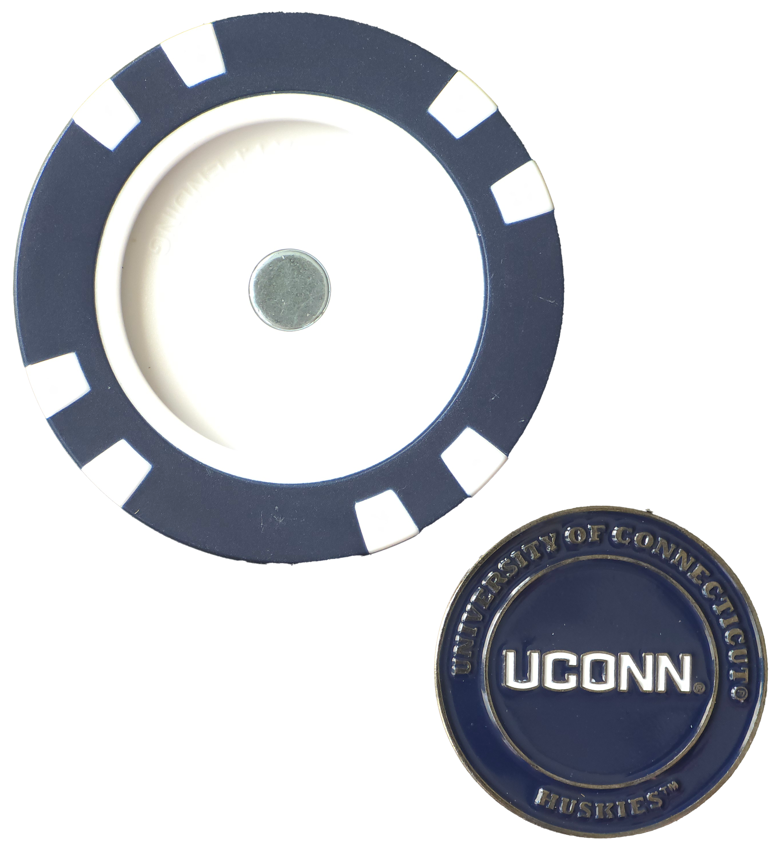 Officially Licensed UConn Huskies Poker Chip Ball Marker